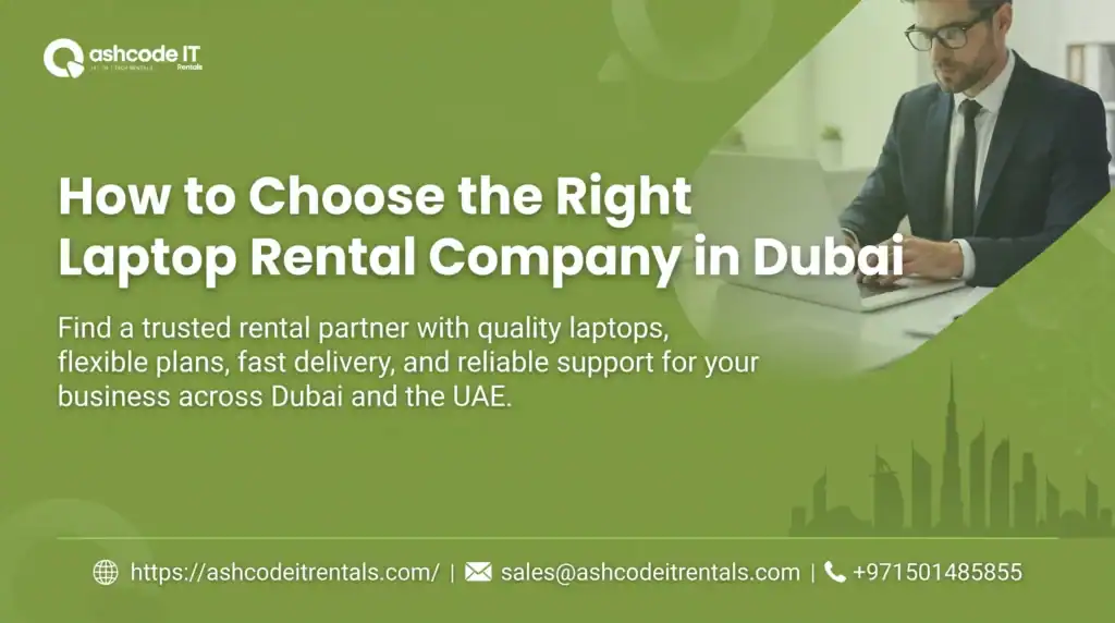 Laptop Rental Company in Dubai