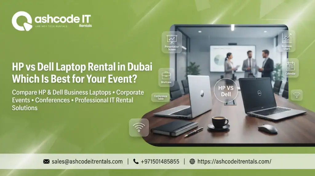 HP vs Dell Laptop Rental Dubai