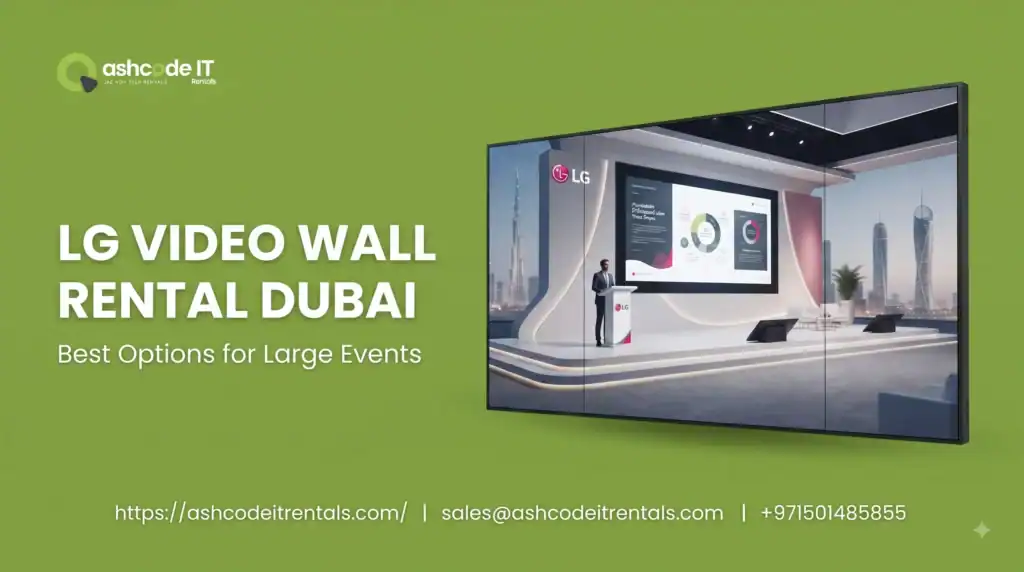 LG Video Wall Rental Dubai