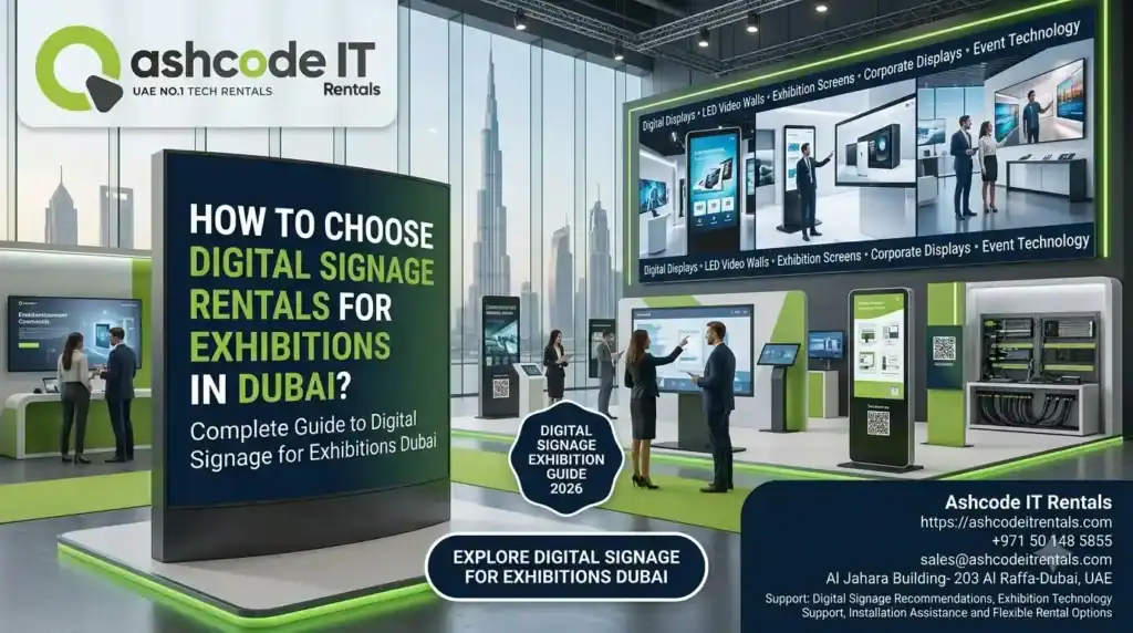 Digital Signage for Exhibitions Dubai